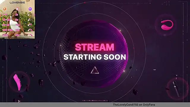 TheLovelyCandi online show from March 27, 1:25 am