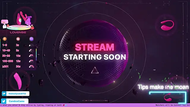 TheLovelyCandi online show from April 4, 11:33 pm