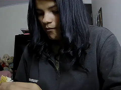 Snapshot of xoxo_Gotic chatting on February 23, 4:47 am xoxo Gotic online show from February 23, 4:47 am