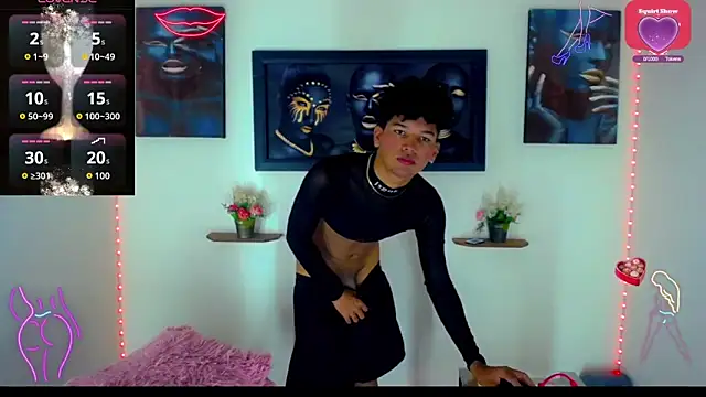 Sebastian -D online show from February 26, 9:59 pm