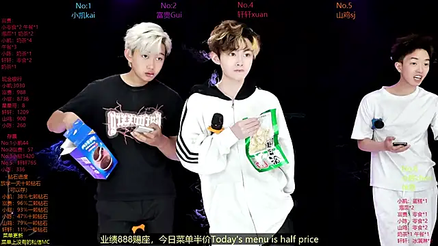 AOA-boy online show from April 6, 1:45 am