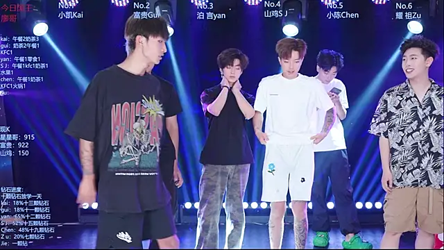 AOA-boy online show from June 21, 1:33 am