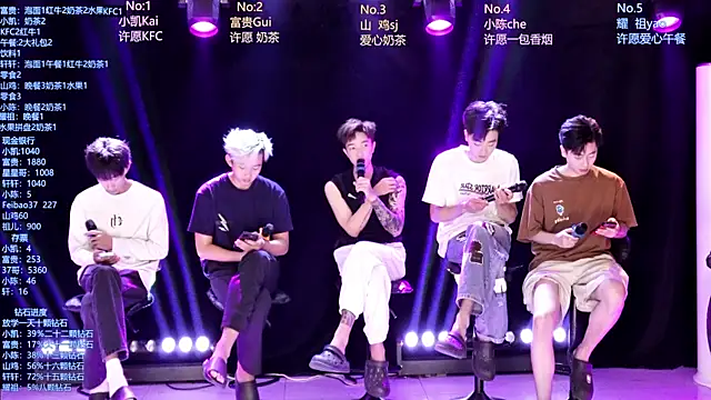 Snapshot of AOA-boy chatting on May 9, 1:09 am AOA-boy online show from May 9, 1:09 am