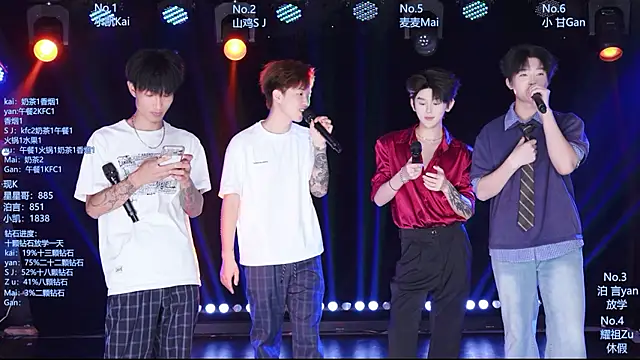 AOA-boy online show from July 3, 1:34 am