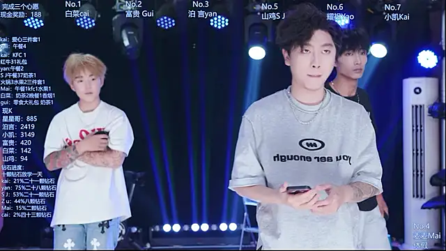 AOA-boy online show from July 25, 5:04 am