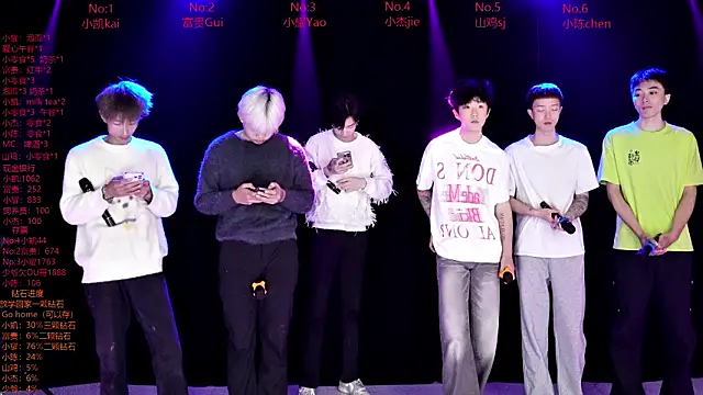 AOA-boy online show from March 11, 11:54 pm