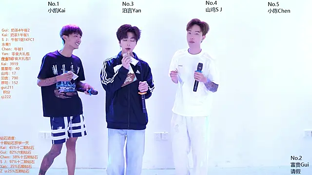 AOA-boy online show from June 12, 1:14 am