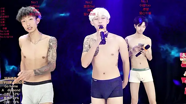 Snapshot of AOA-boy chatting on March 2, 5:08 am AOA-boy online show from March 2, 5:08 am