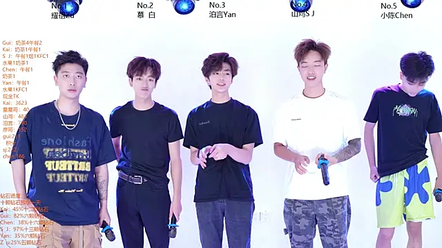 AOA-boy online show from June 13, 1:14 am