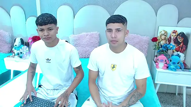 party duo boys online show from March 25, 2:23 am