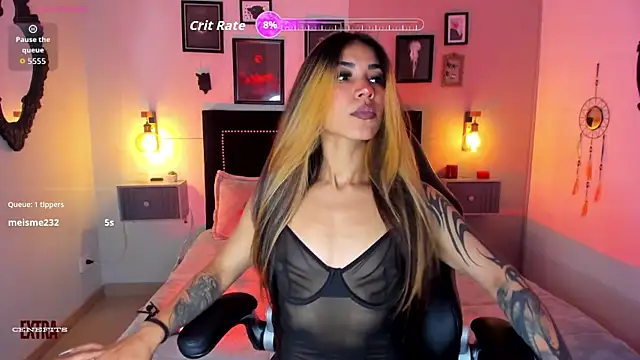 Raven Dooll online show from July 8, 2:29 pm