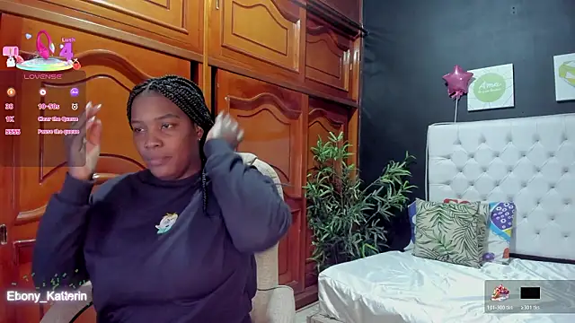 ebony katterin online show from March 6, 11:05 am