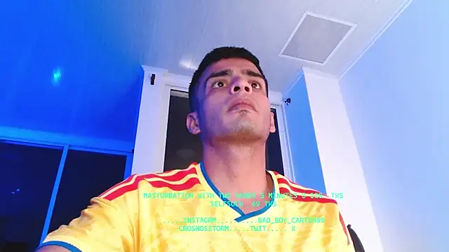 Bad Boy Carter69 online show from April 19, 6:47 am