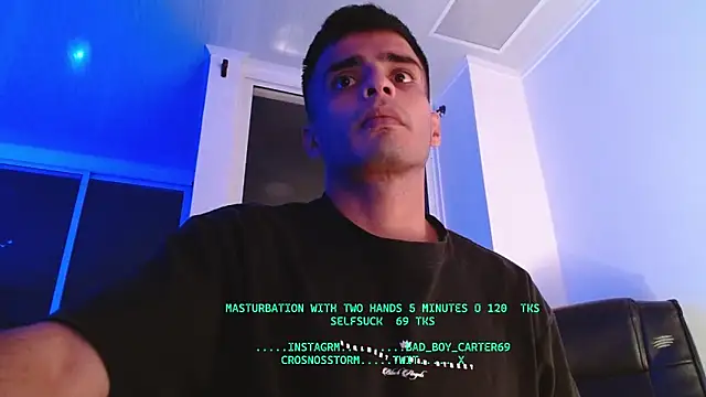 Bad Boy Carter69 online show from April 18, 7:54 am