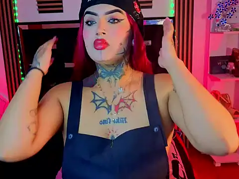 LauriInk1 online show from April 3, 2:07 am