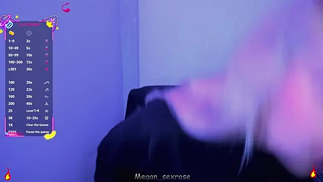 Megan sexrosse online show from April 8, 3:52 am