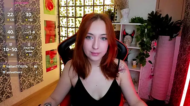 Alexa temptress online show from March 18, 2:37 am