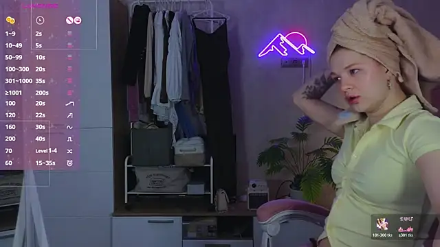 GoldenSunBunny online show from April 24, 6:26 am