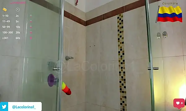Lacolorinaa online show from July 15, 6:26 pm
