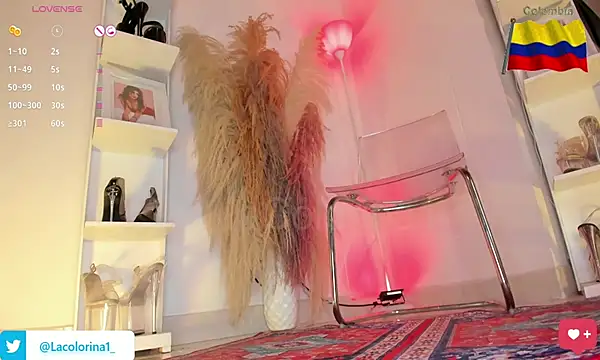 Lacolorinaa online show from July 19, 3:48 am