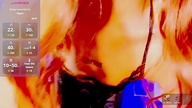 blonde queen- online show from July 9, 3:40 am