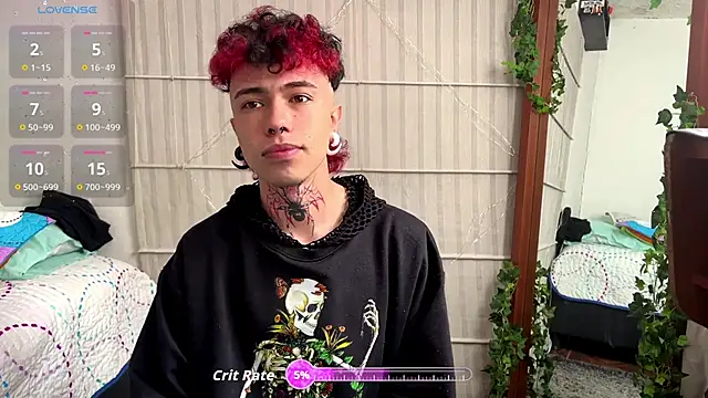 Angel Damiian online show from March 19, 8:09 pm