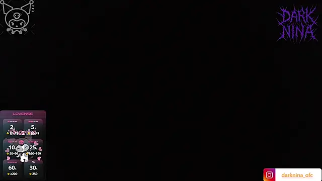 dark nina   online show from May 7, 1:43 am