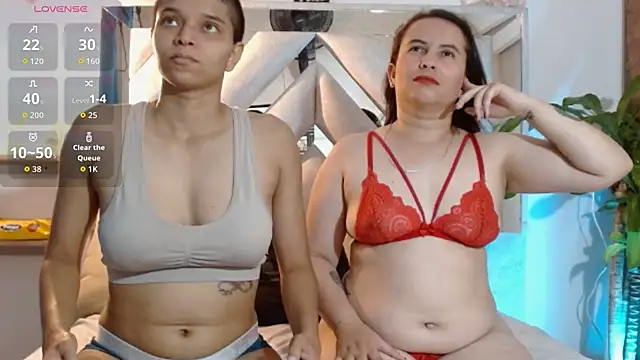 Natasha and zoe  online show from June 15, 2:50 pm