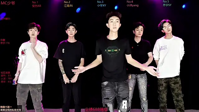 AOA-boy001 online show from April 3, 12:55 pm