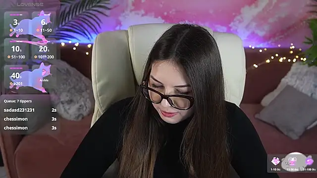 LindsyRawr online show from April 21, 2:03 am