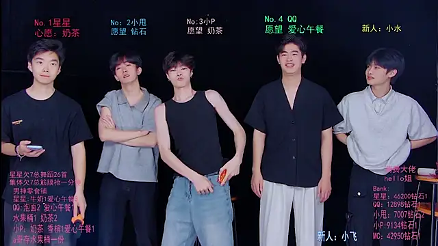 Snapshot of KOboys-818 chatting on June 5, 2:49 am KOboys-818 online show from June 5, 2:49 am