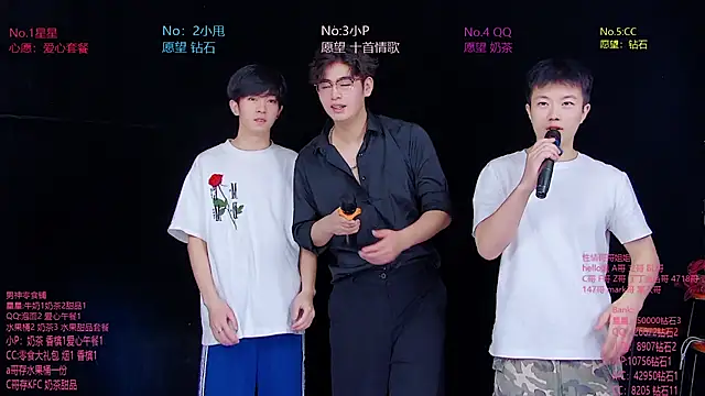 Snapshot of KOboys-818 chatting on July 5, 4:19 am KOboys-818 online show from July 5, 4:19 am