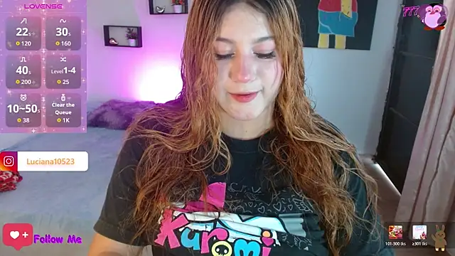 Snapshot of _Lucianaa_1 chatting on March 30, 4:52 pm Lucianaa 1 online show from March 30, 4:52 pm