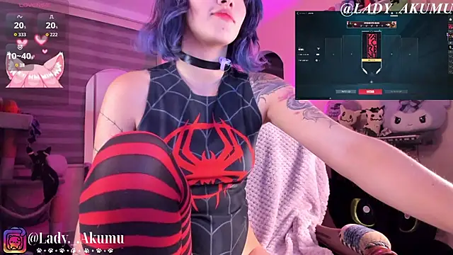 LadyAkumu online show from May 28, 1:46 am