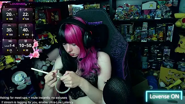 CutieTracer online show from June 20, 7:08 pm