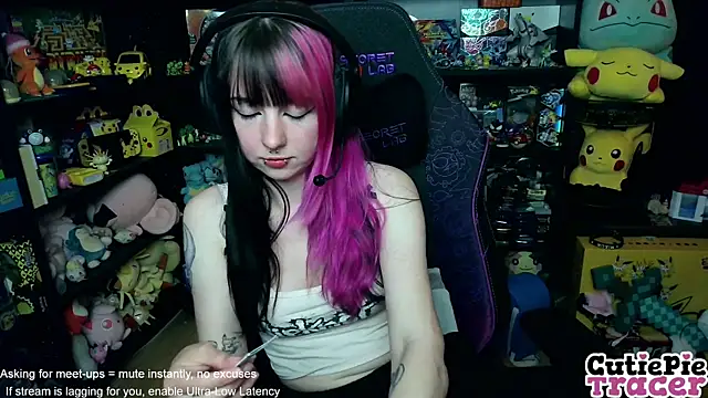 CutieTracer online show from June 2, 9:48 pm