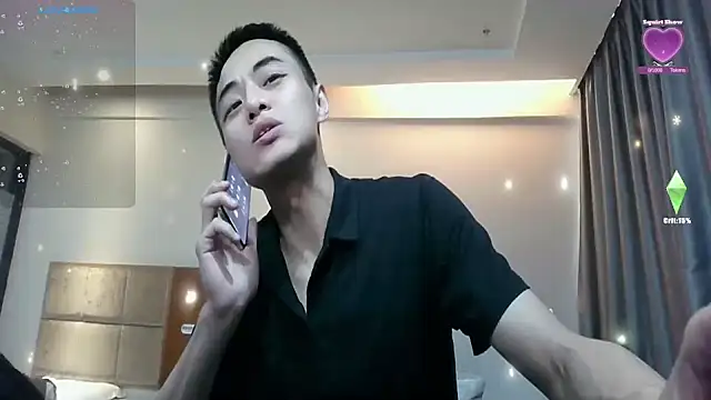 Snapshot of davidboys chatting on April 19, 2:56 am davidboys online show from April 19, 2:56 am