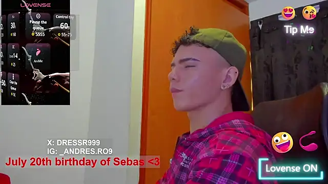 Snapshot of sebascuterouss chatting on July 16, 12:24 pm sebascuterouss online show from July 16, 12:24 pm