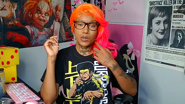 spookiebaddie online show from July 19, 6:59 pm