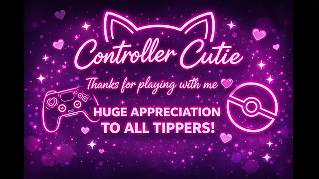 Controllercutie online show from April 14, 2:44 pm