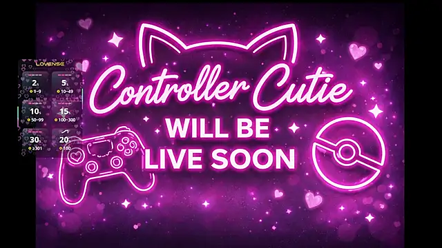 Snapshot of Controllercutie chatting on June 16, 2:39 pm Controllercutie online show from June 16, 2:39 pm