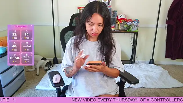 Controllercutie online show from April 12, 1:58 pm
