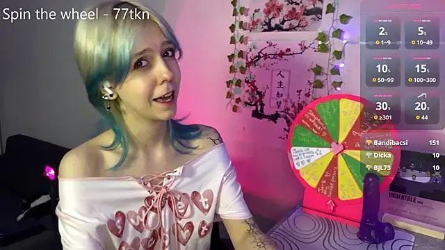 LunaBless online show from June 1, 9:14 pm