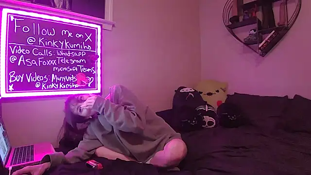 AsaFoXXX online show from April 9, 5:41 pm