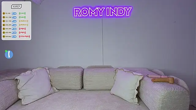 Snapshot of princessromyindy chatting on June 14, 7:37 pm princessromyindy online show from June 14, 7:37 pm