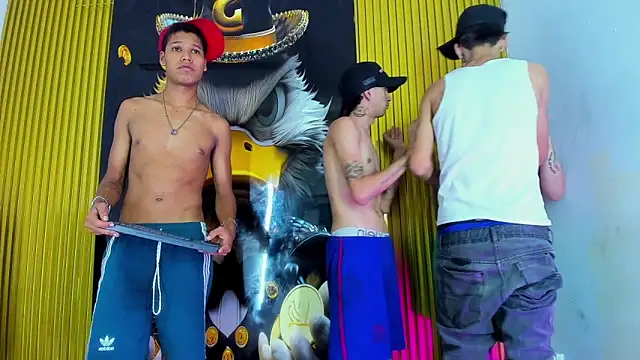 Gang Members xxx  online show from April 15, 4:55 pm