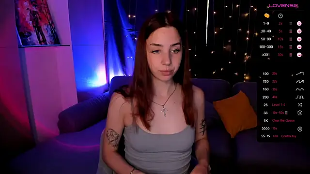 Snapshot of CharliGrace_ chatting on July 1, 8:14 am CharliGrace online show from July 1, 8:14 am