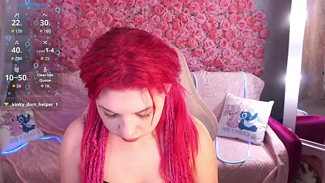 PinkyTrix online show from April 16, 12:50 pm