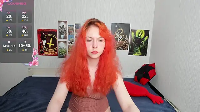 InfernoKitten online show from May 16, 1:15 am
