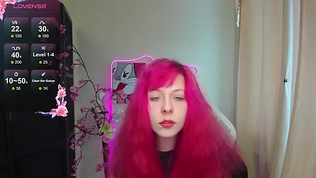 InfernoKitten online show from April 15, 1:00 am